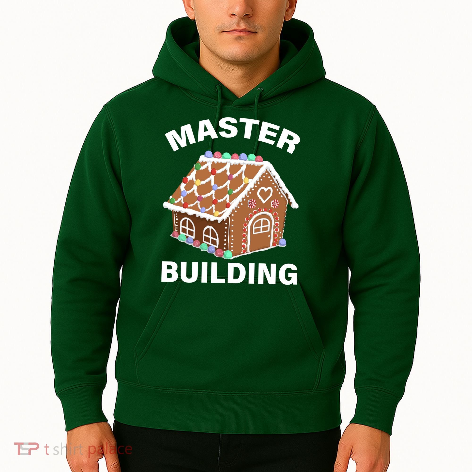 Master Builder Gingerbread House Funny Christmas Hoodie