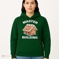 Master Builder Gingerbread House Funny Christmas Hoodie thumb 5