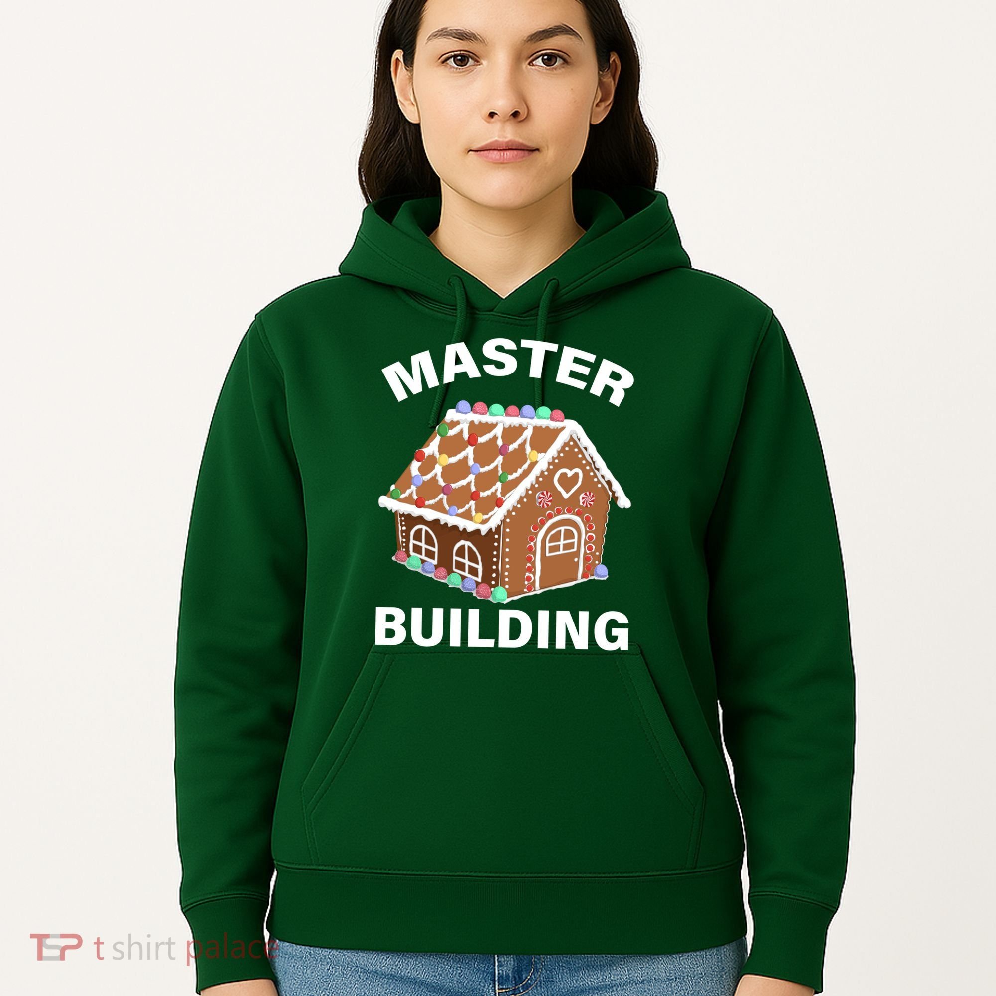Master Builder Gingerbread House Funny Christmas Hoodie