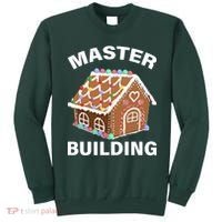 Master Builder Gingerbread House Funny Christmas Sweatshirt thumb 0
