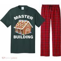 Master Builder Gingerbread House Funny Christmas Pajama Set thumb 0