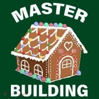 Master Builder Gingerbread House Funny Christmas Kids Hoodie thumb 2
