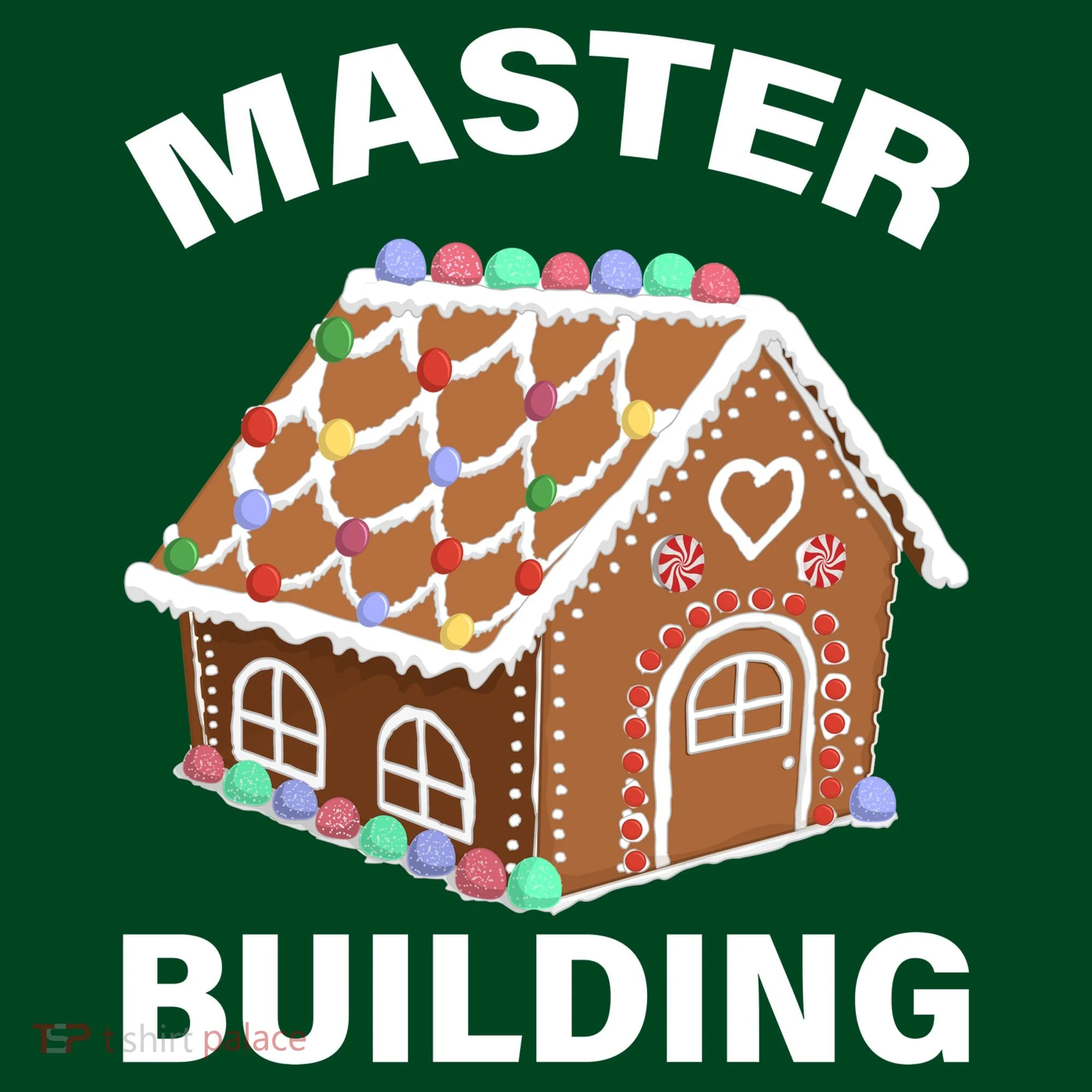 Master Builder Gingerbread House Funny Christmas Kids Hoodie