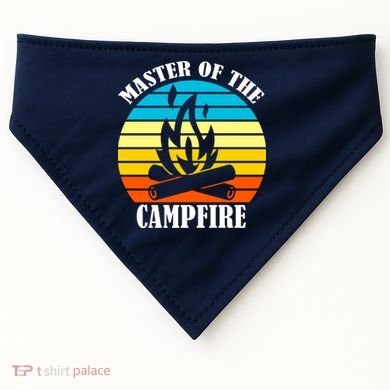 Master Of The Campfire USA-Made Doggie Bandana