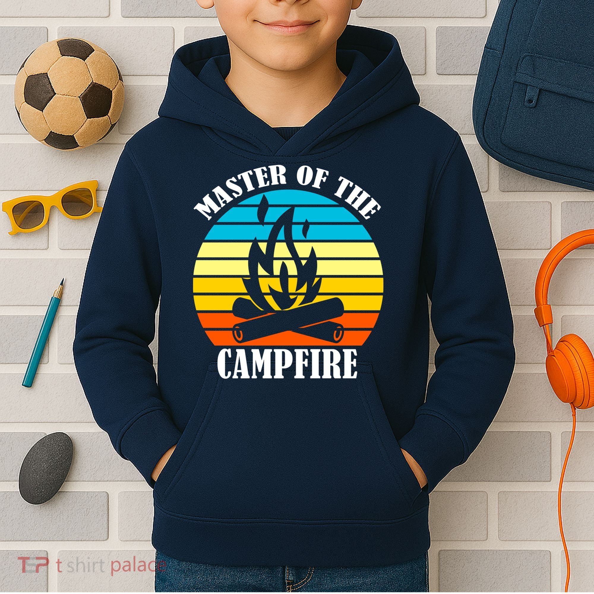 Master Of The Campfire Kids Hoodie