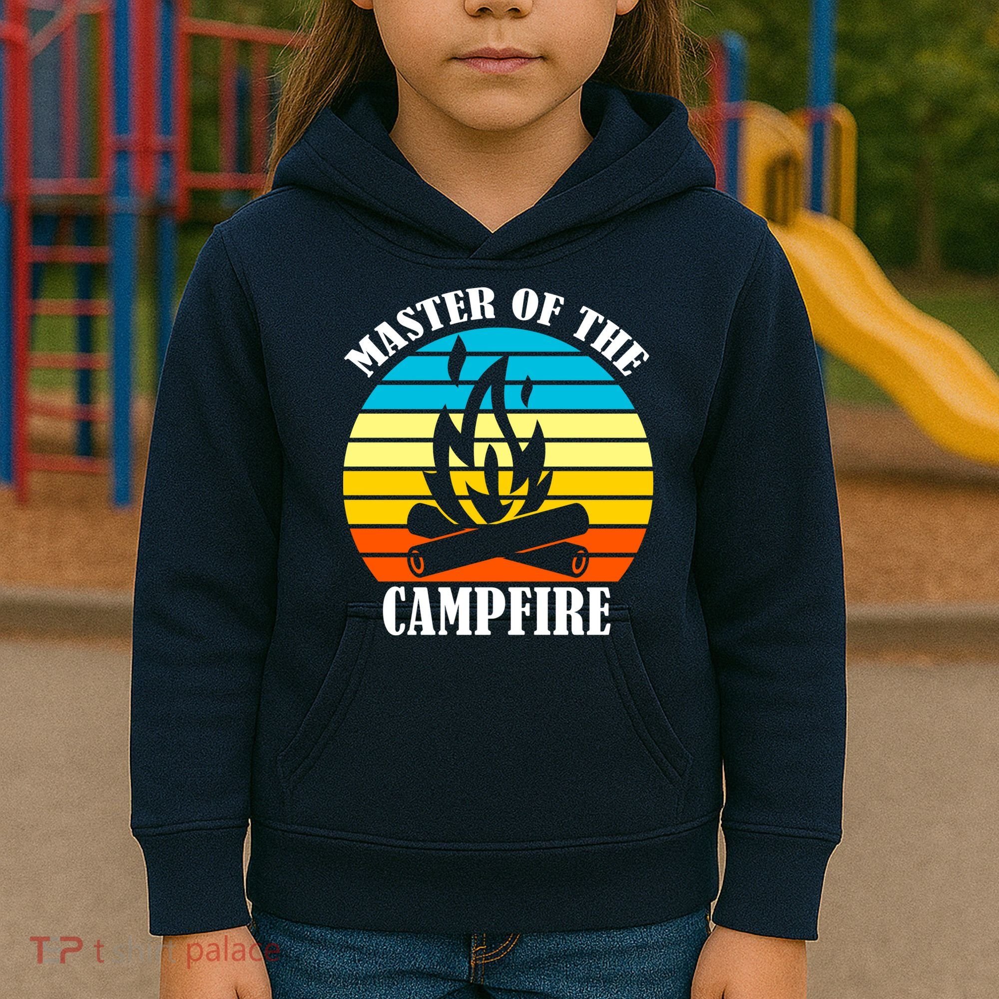 Master Of The Campfire Kids Hoodie