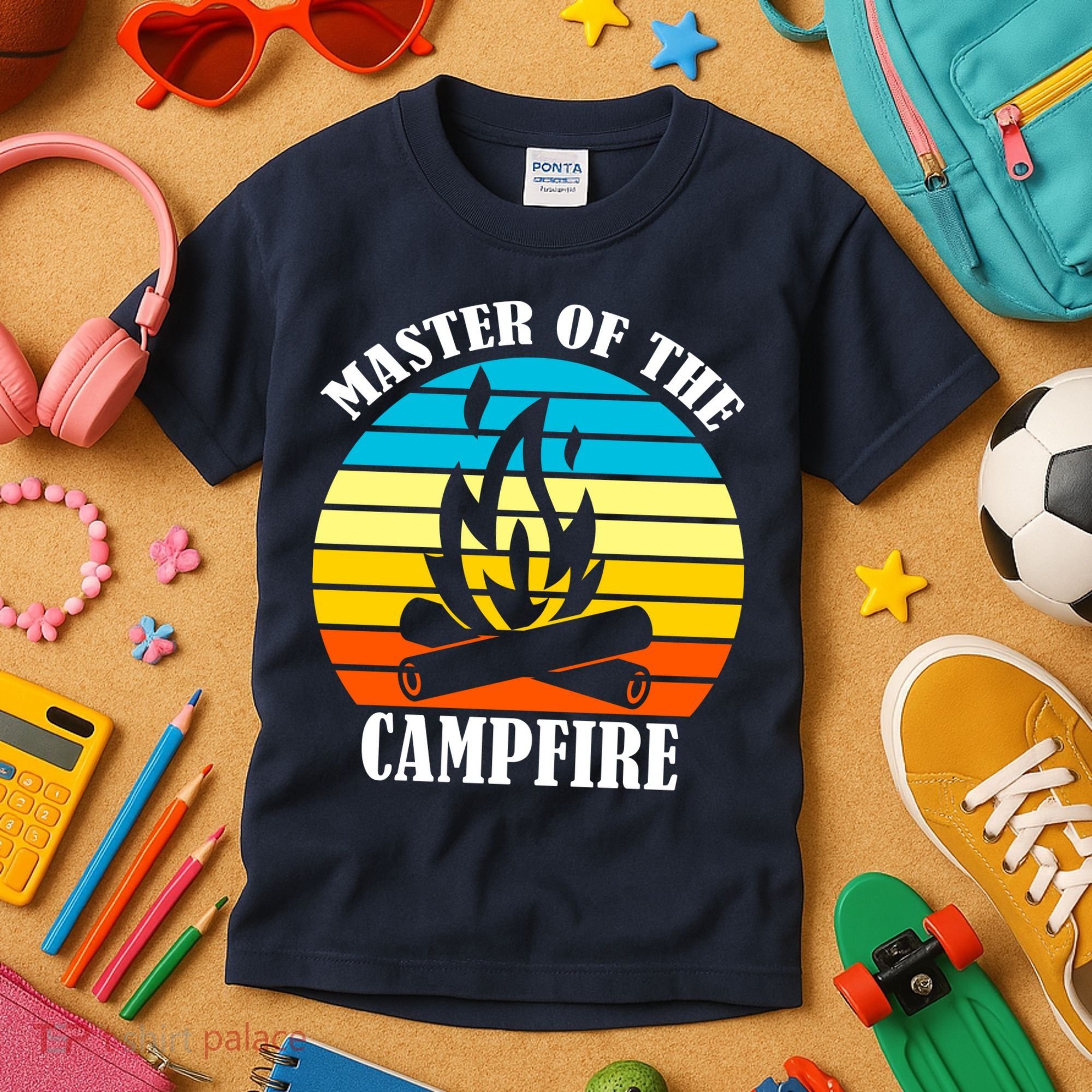Master Of The Campfire Kids T-Shirt