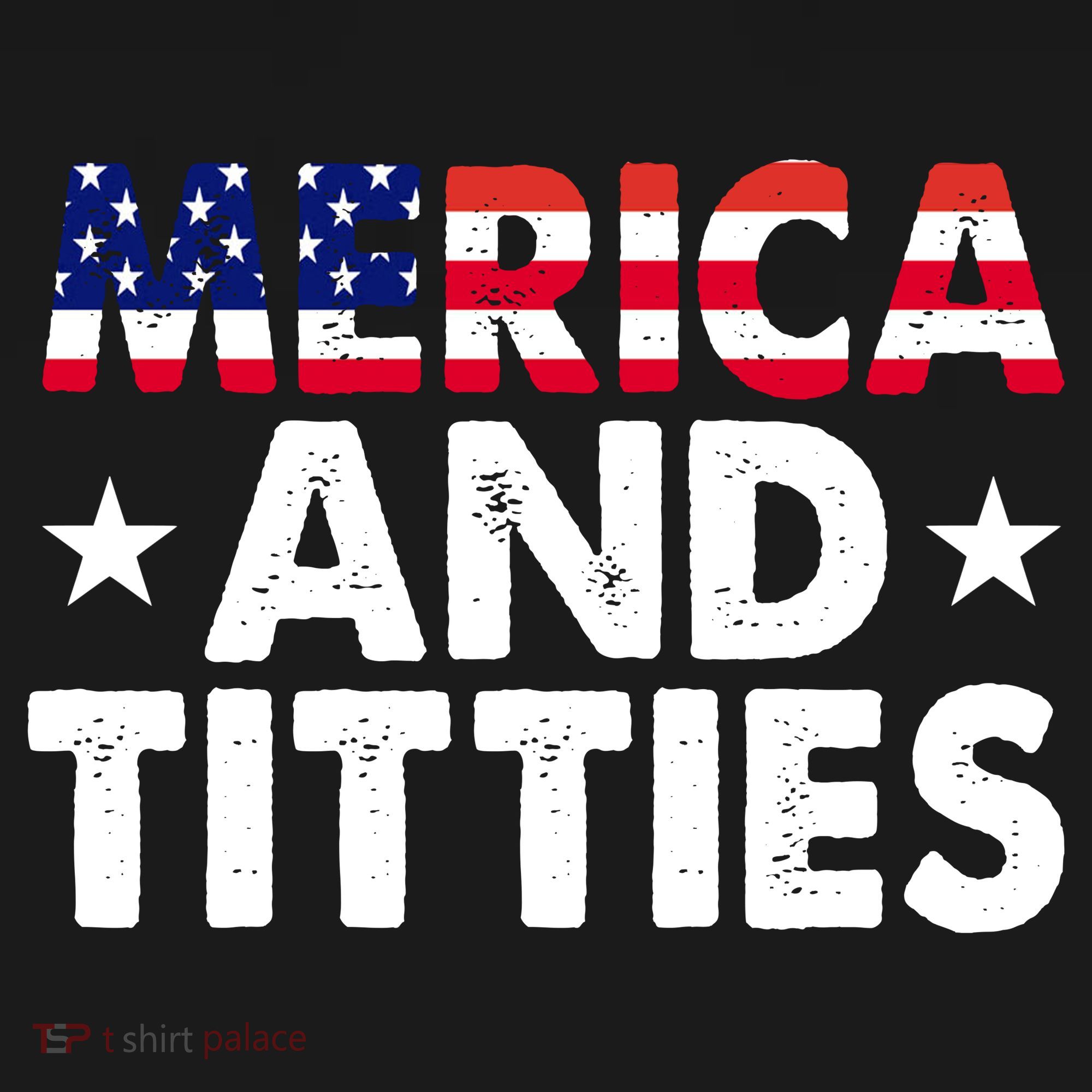 Merica And Titties Funny Patriotic Usa Toddler Hoodie