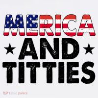 Merica And Titties Funny Patriotic Usa Women's T-Shirt thumb 6