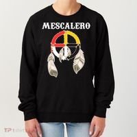 Mescalero Apache Tribe Nation Native Indian Medicine Wheel Women's Sweatshirt thumb 0