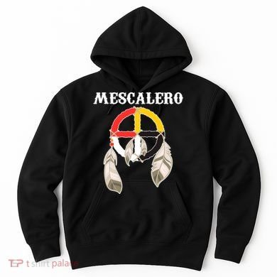 Mescalero Apache Tribe Nation Native Indian Medicine Wheel Hoodie