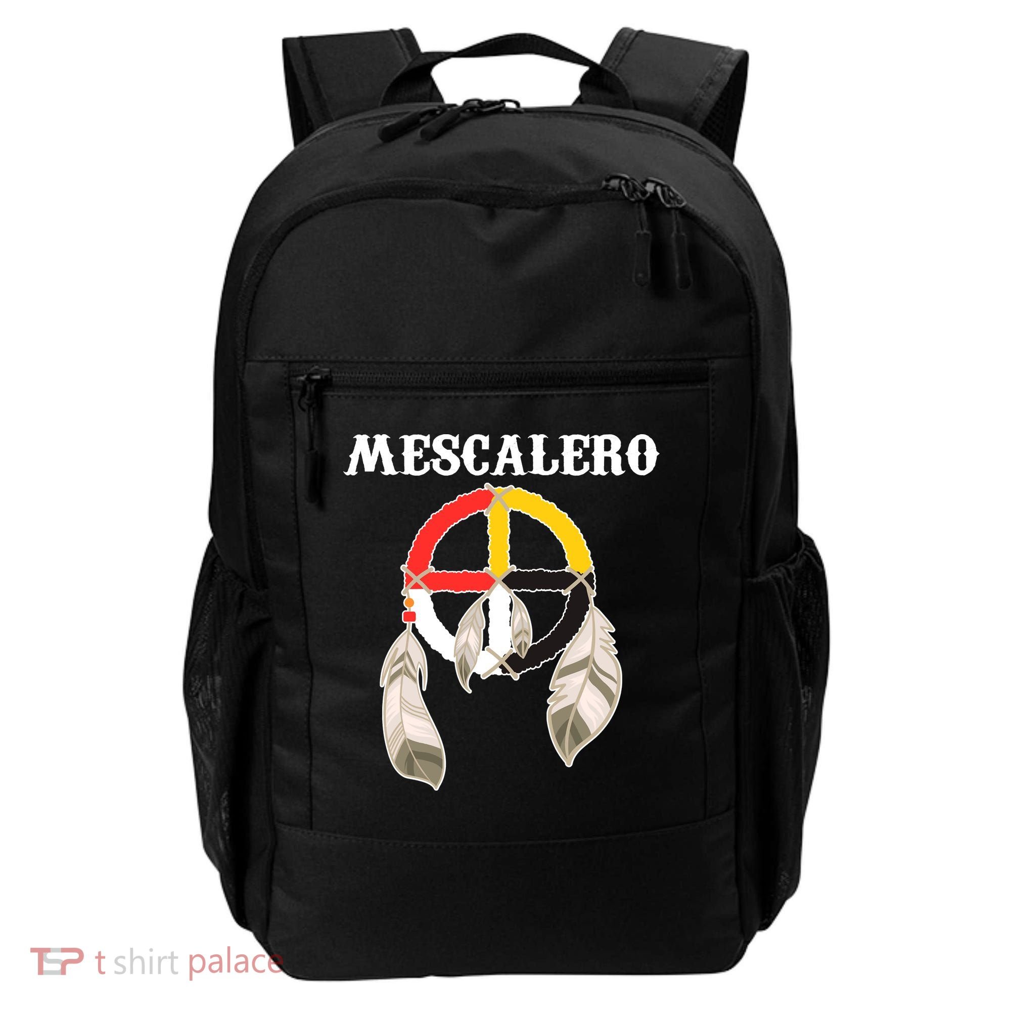 Mescalero Apache Tribe Nation Native Indian Medicine Wheel Backpack