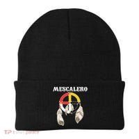 Mescalero Apache Tribe Nation Native Indian Medicine Wheel Beanie thumb 0