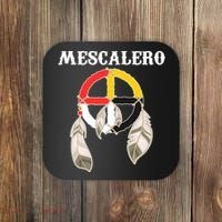 Mescalero Apache Tribe Nation Native Indian Medicine Wheel Coaster thumb 0
