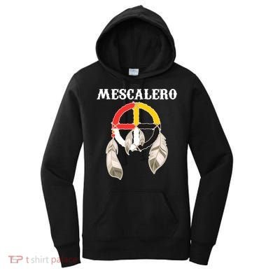 Mescalero Apache Tribe Nation Native Indian Medicine Wheel Women's Hoodie