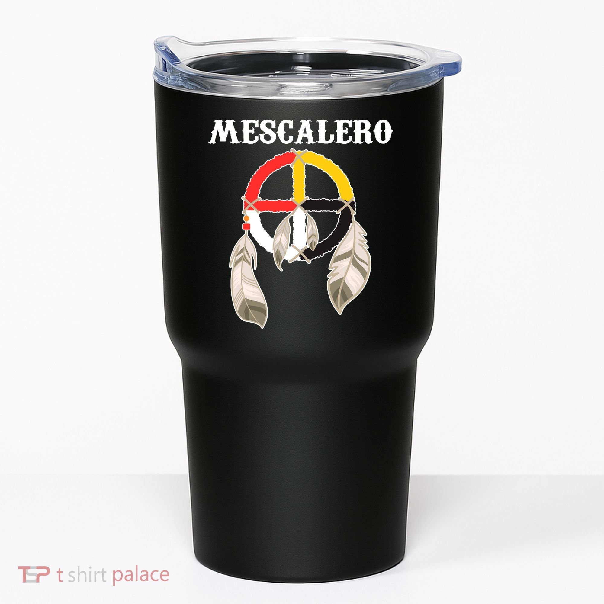 Mescalero Apache Tribe Nation Native Indian Medicine Wheel Tumbler