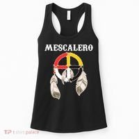 Mescalero Apache Tribe Nation Native Indian Medicine Wheel Women's Tank Top thumb 0