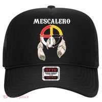 Mescalero Apache Tribe Nation Native Indian Medicine Wheel Hat thumb 0