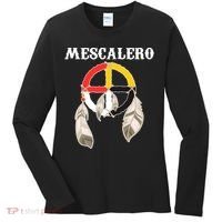 Mescalero Apache Tribe Nation Native Indian Medicine Wheel Women's Long Sleeve Shirt thumb 0