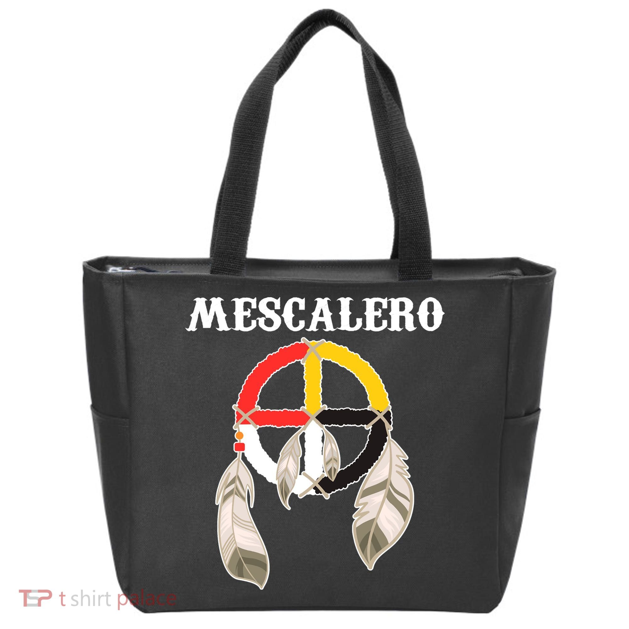 Mescalero Apache Tribe Nation Native Indian Medicine Wheel Tote Bag