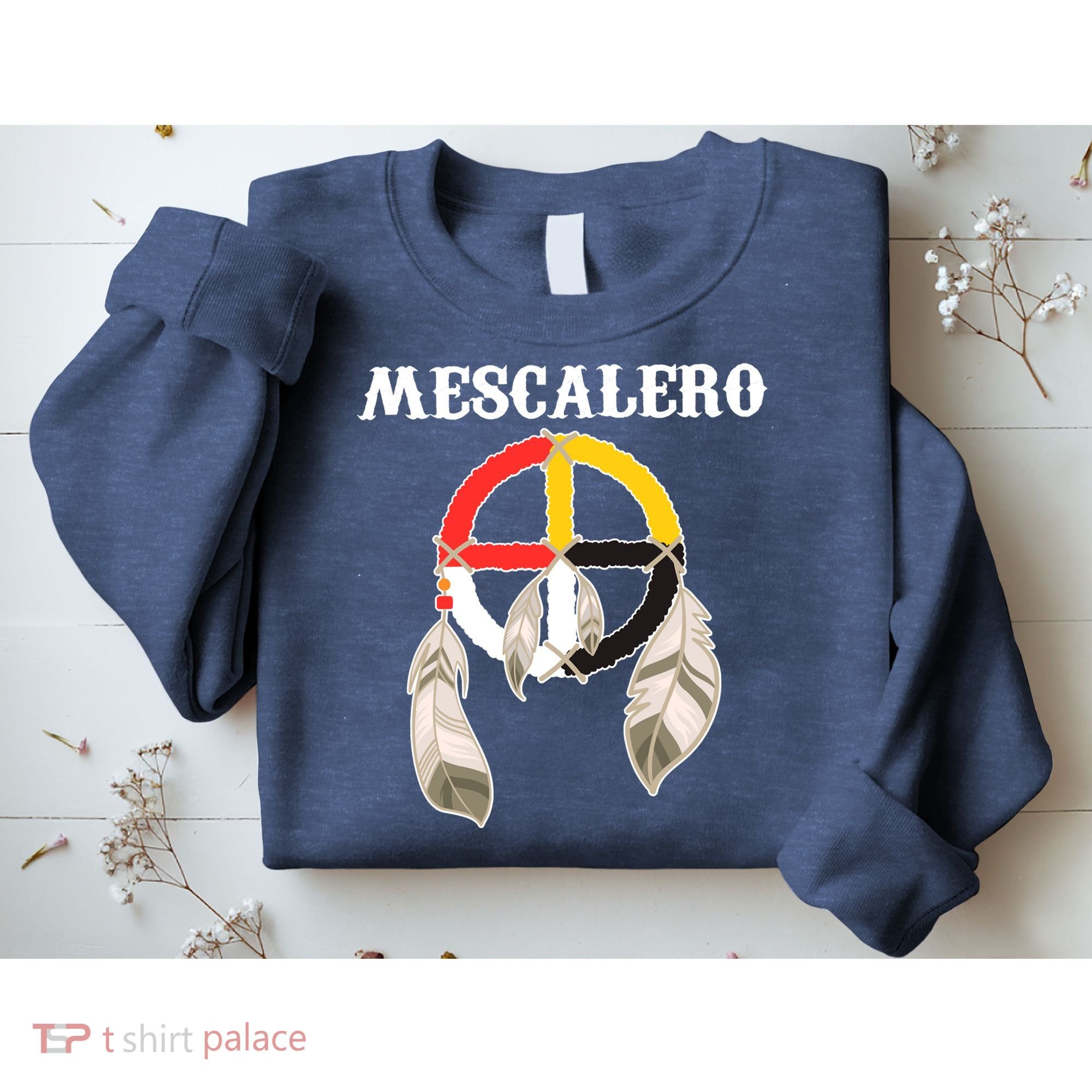 Mescalero Apache Tribe Nation Native Indian Medicine Wheel Sweatshirt