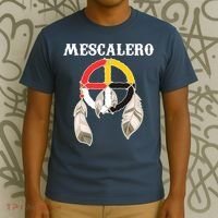 Mescalero Apache Tribe Nation Native Indian Medicine Wheel T-Shirt thumb 3