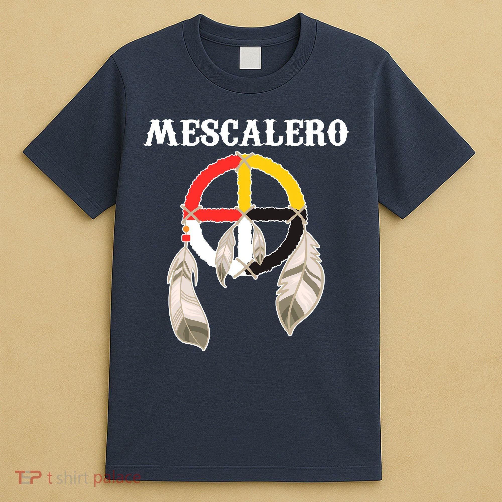 Mescalero Apache Tribe Nation Native Indian Medicine Wheel T-Shirt