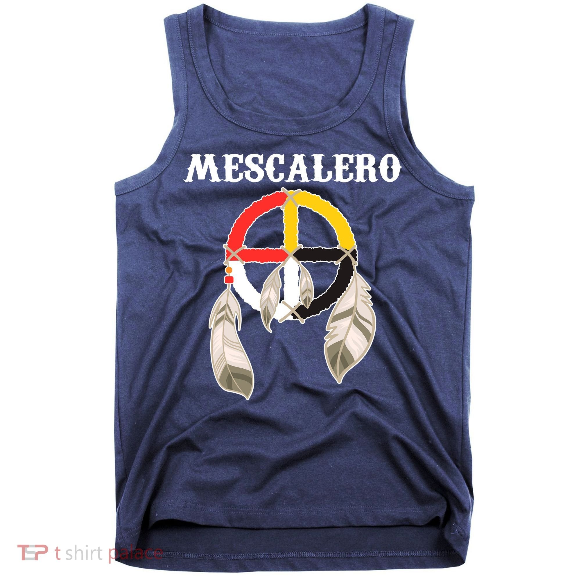 Mescalero Apache Tribe Nation Native Indian Medicine Wheel Tank Top