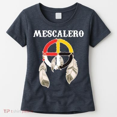 Mescalero Apache Tribe Nation Native Indian Medicine Wheel Women's T-Shirt