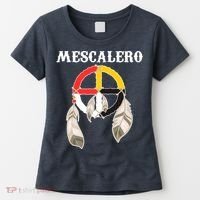 Mescalero Apache Tribe Nation Native Indian Medicine Wheel Women's T-Shirt thumb 0