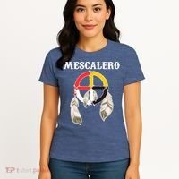 Mescalero Apache Tribe Nation Native Indian Medicine Wheel Women's T-Shirt thumb 4