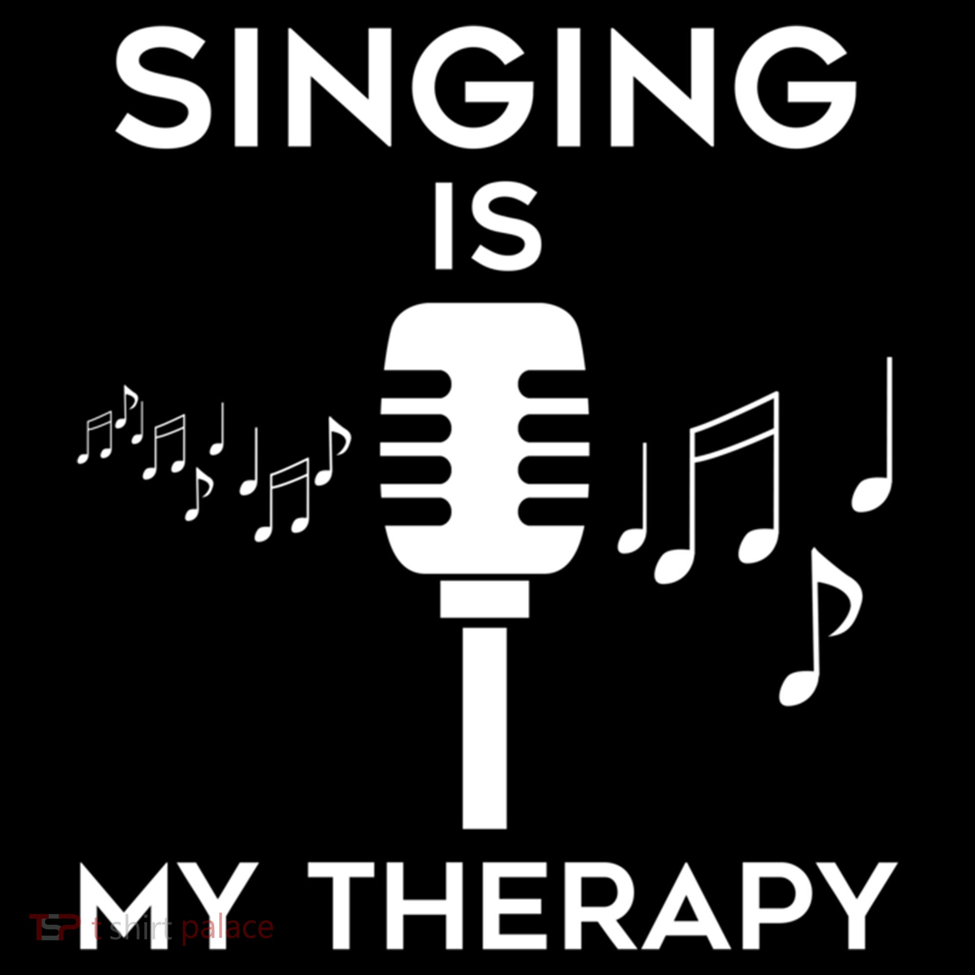 Music As Therapy Singer Music Teacher Choir Gift Women's Hoodie