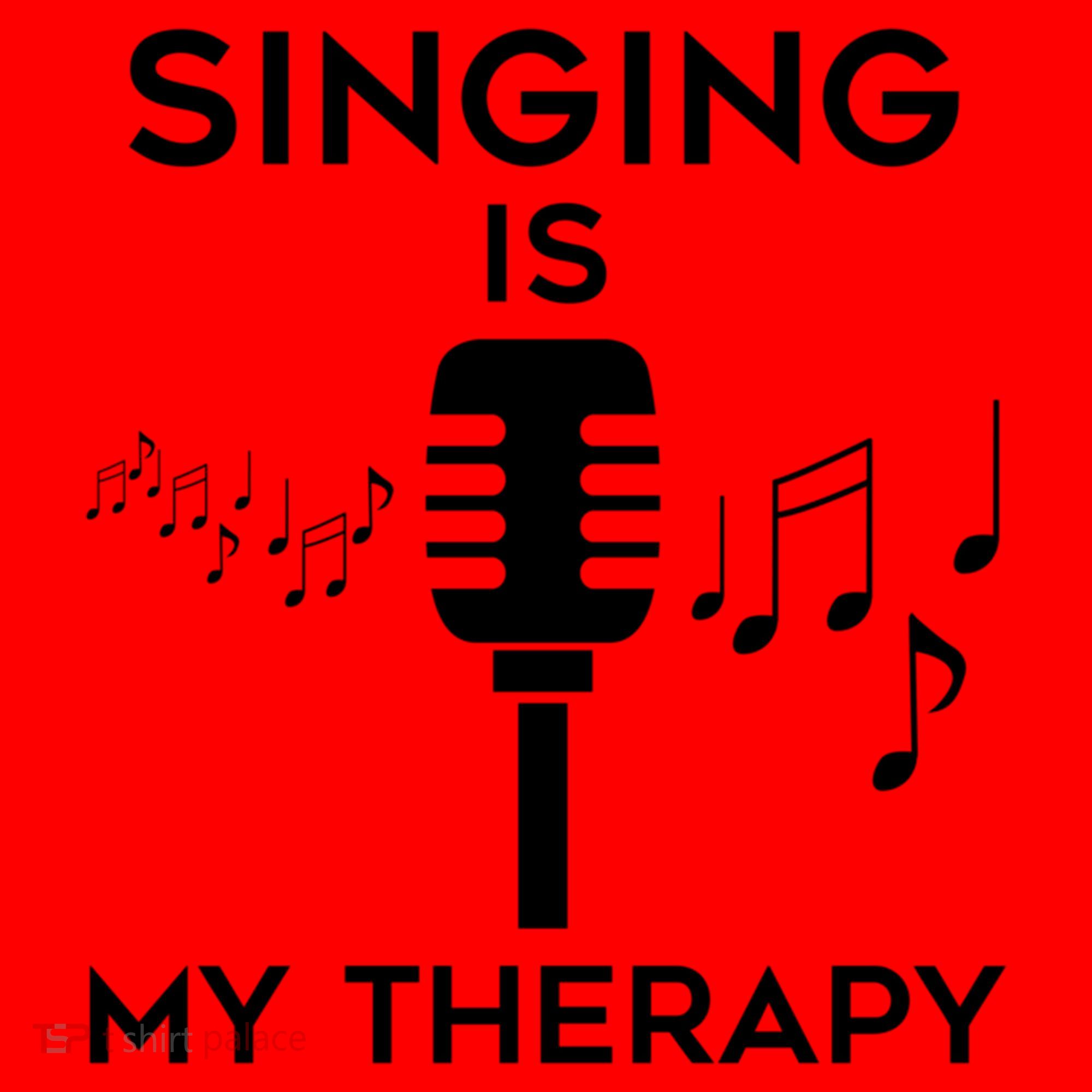 Music As Therapy Singer Music Teacher Choir Gift Santa Hat