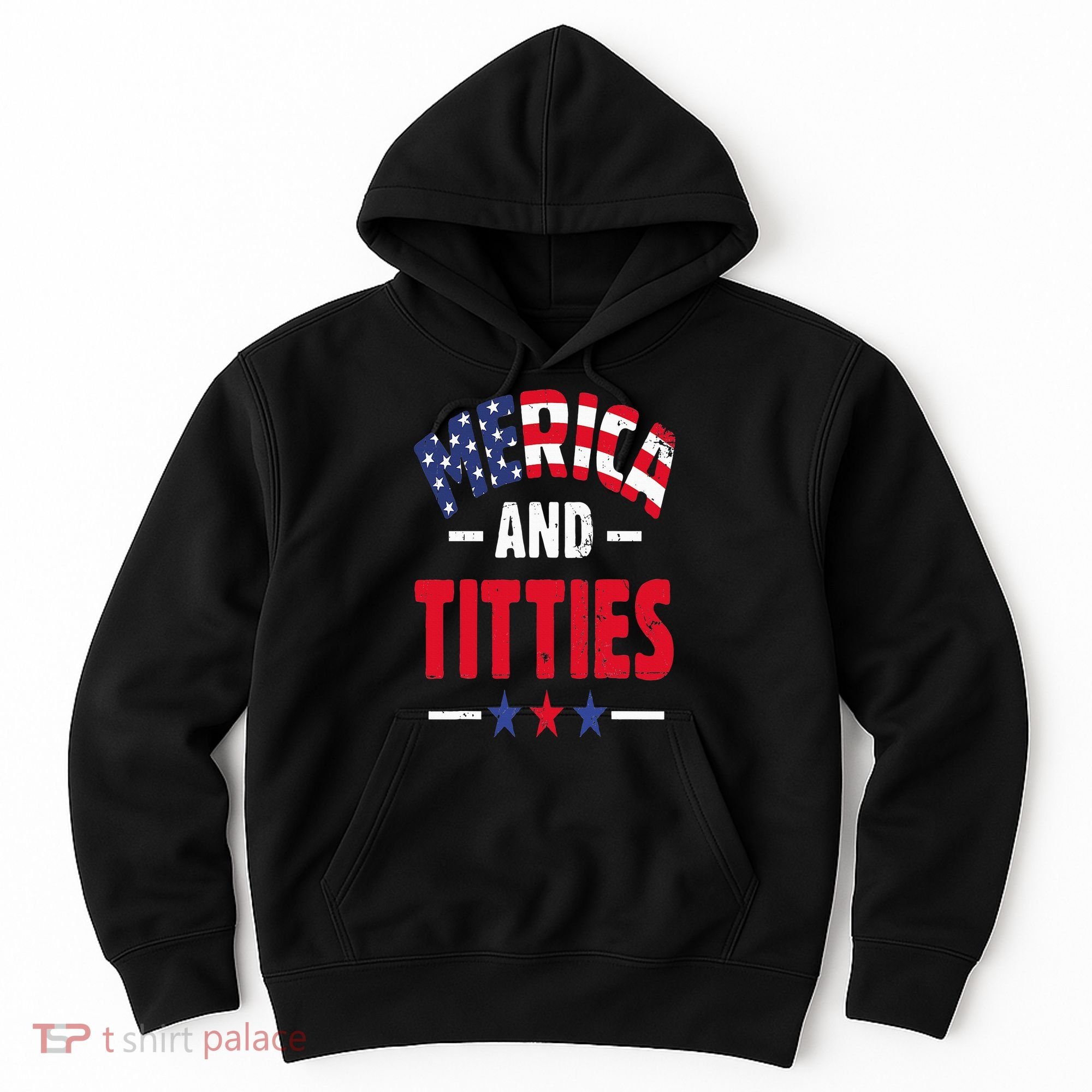 Merica And Titties Hoodie