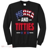 Merica And Titties Sweatshirt thumb 0