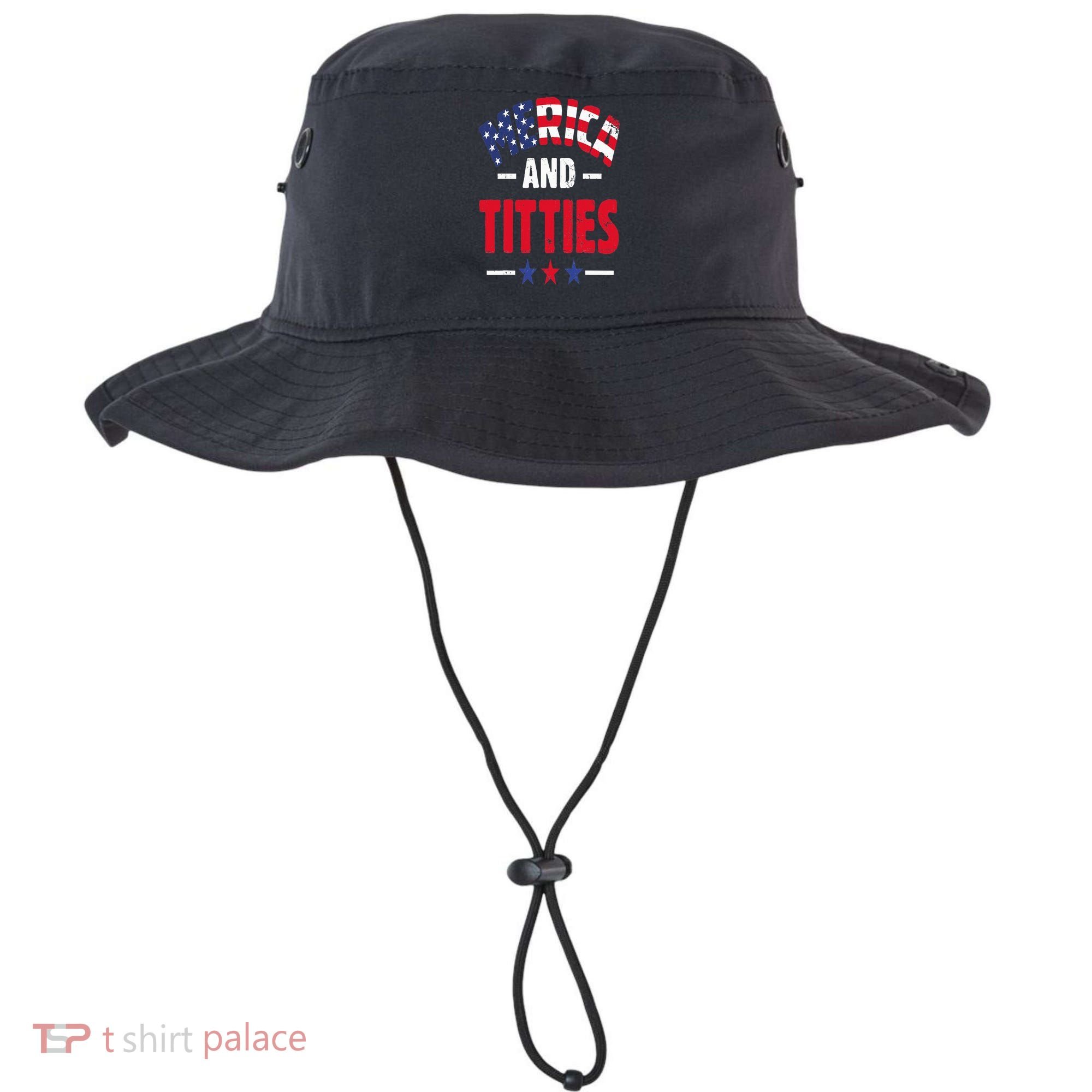 Merica And Titties Bucket Hat