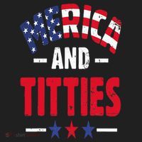 Merica And Titties Beanie thumb 2