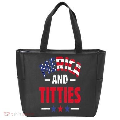 Merica And Titties Tote Bag