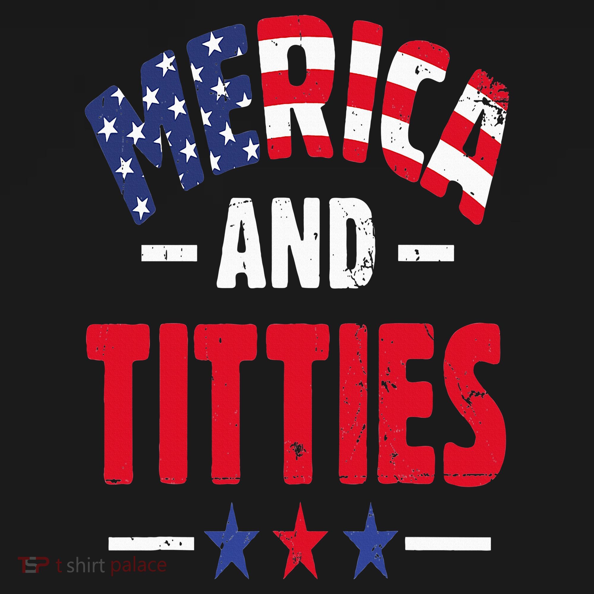 Merica And Titties Tote Bag