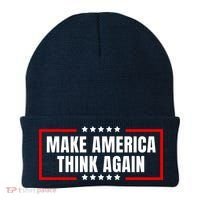 Make America Think Again Beanie thumb 0