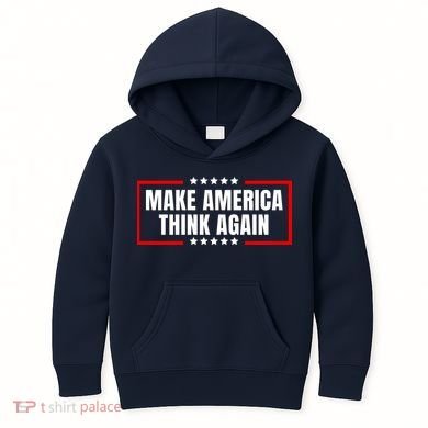Make America Think Again Kids Hoodie