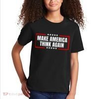 Make America Think Again Kids T-Shirt thumb 2