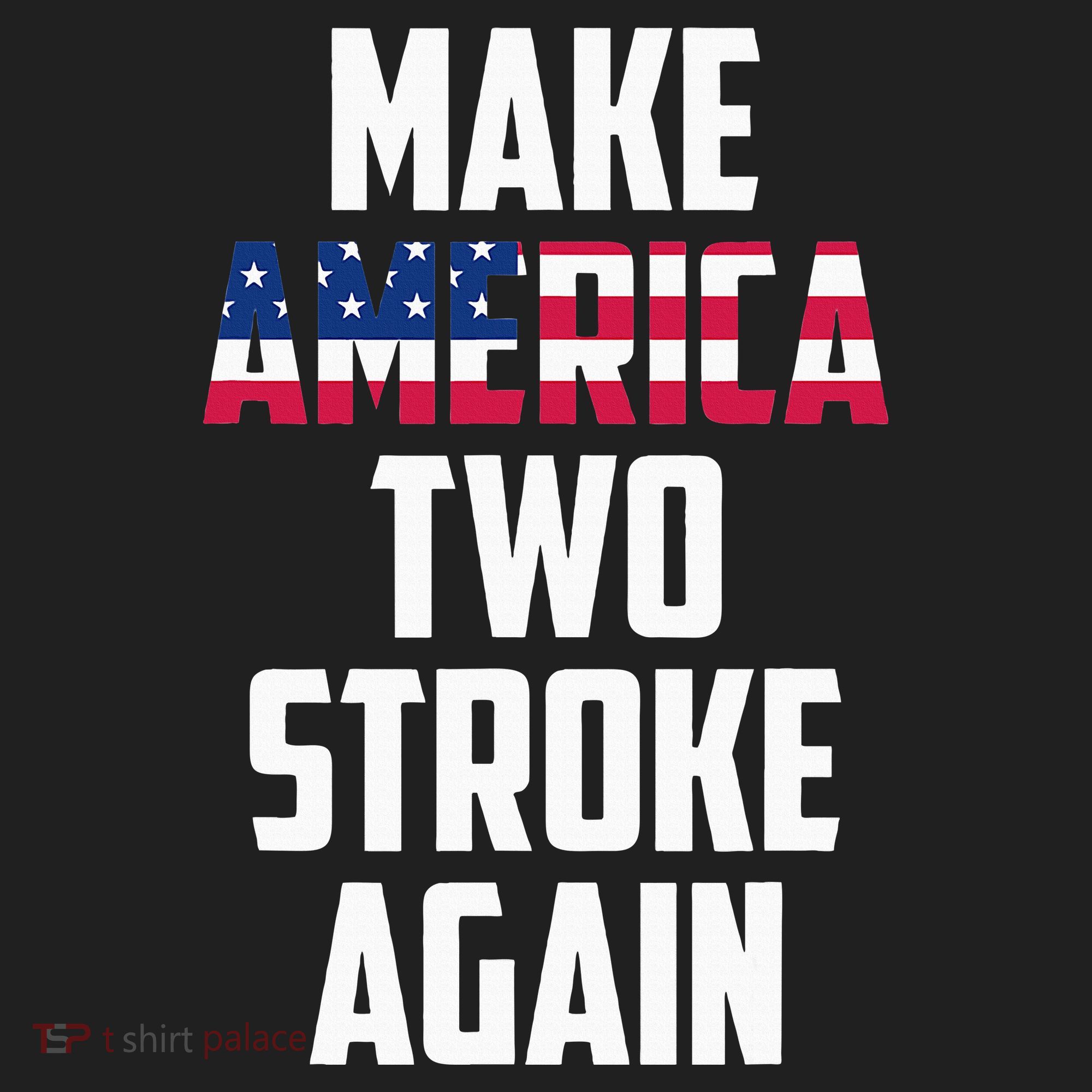 Make America Two Stroke Again Bikers Motorcycle Beanie