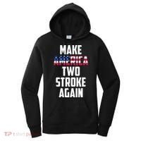 Make America Two Stroke Again Bikers Motorcycle Women's Hoodie thumb 0