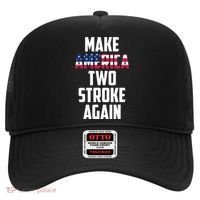 Make America Two Stroke Again Bikers Motorcycle Hat thumb 0