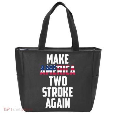 Make America Two Stroke Again Bikers Motorcycle Tote Bag