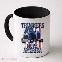 Move America Truckers USA Coffee Mug thumb 0