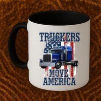 Move America Truckers USA Coffee Mug thumb 2