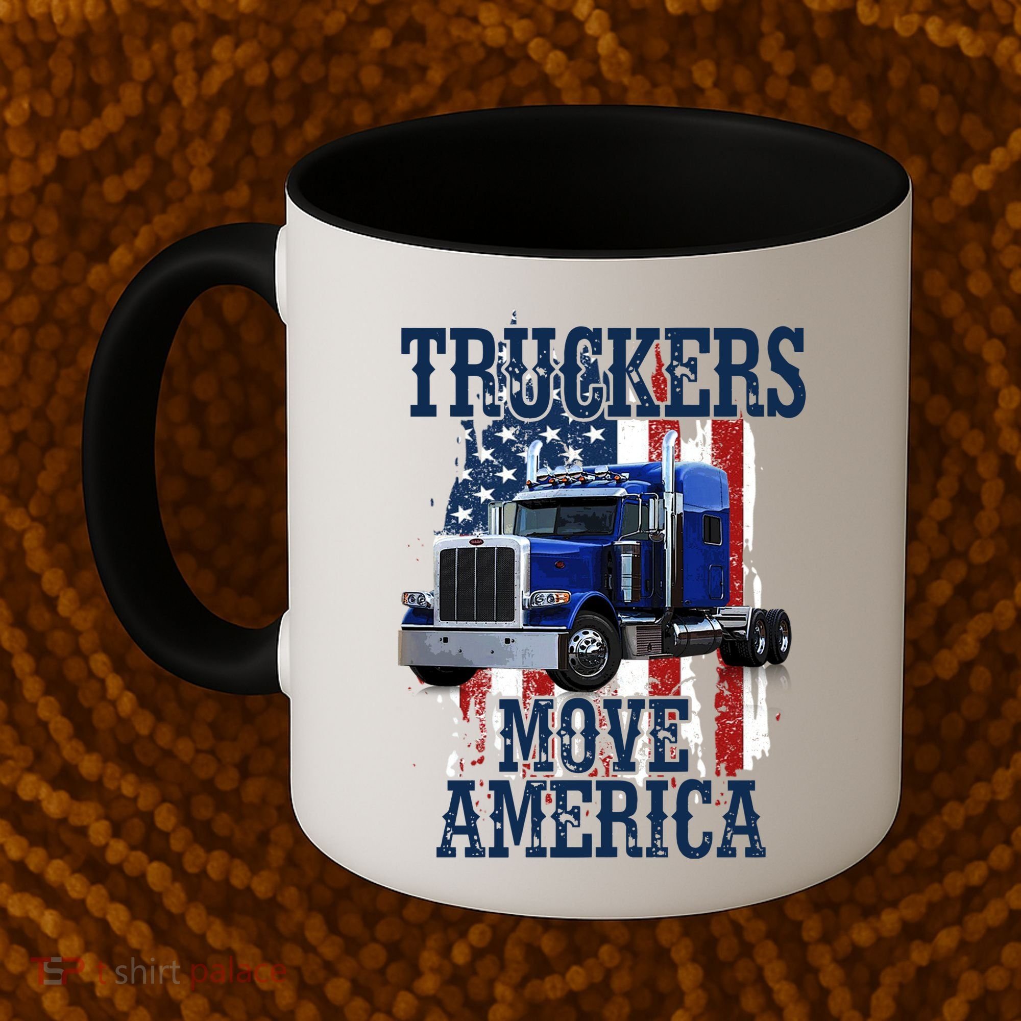 Move America Truckers USA Coffee Mug
