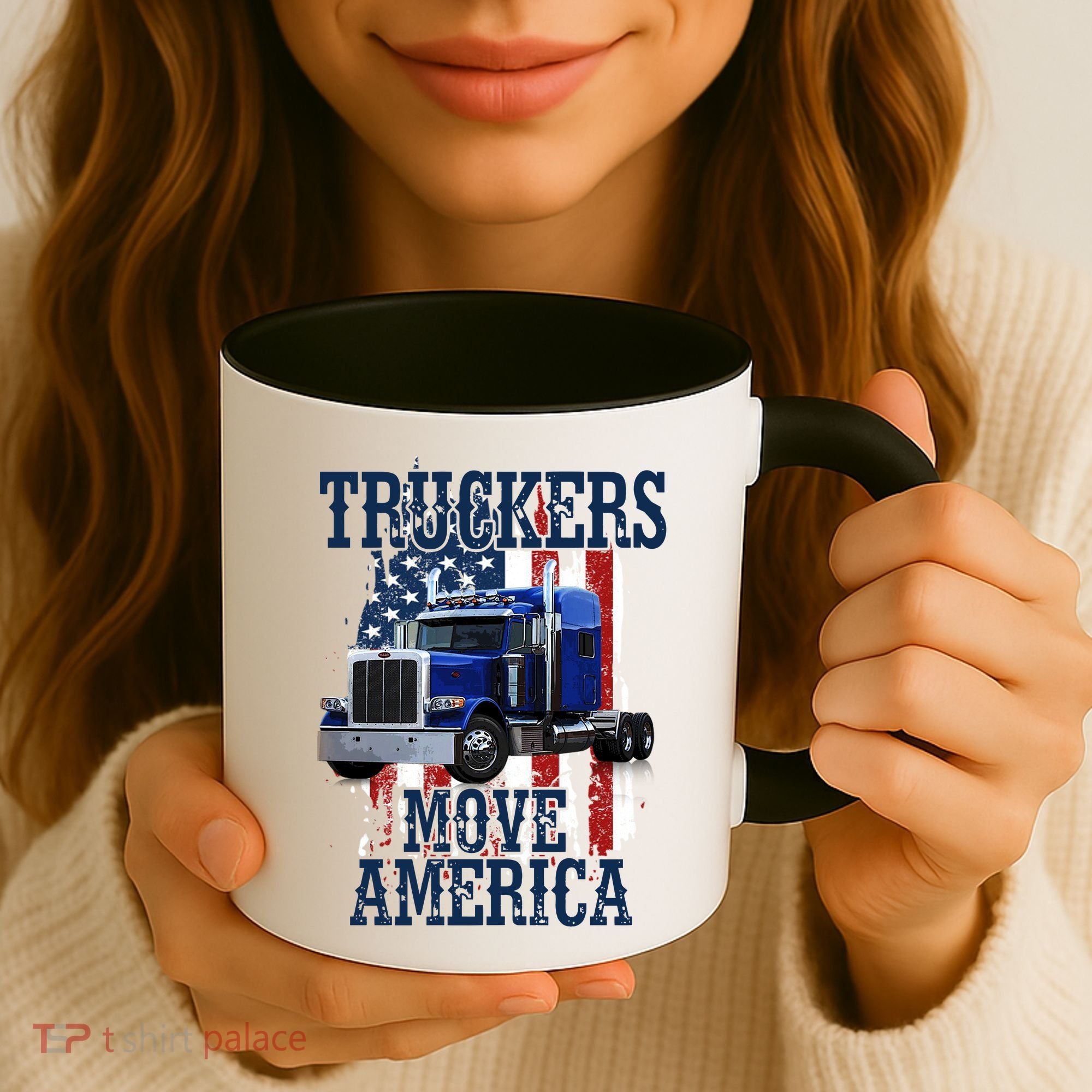 Move America Truckers USA Coffee Mug